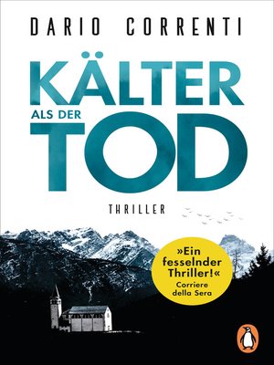 cover image of Kälter als der Tod
